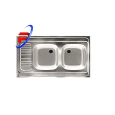 سینک ظرفشویی معمولی اخوان 60×100 براق  - Akhavan sink 100×60